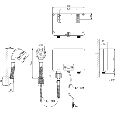 ��������� ����������� Kroner Volt-CW200WMDS (CV031873) - �������� 5