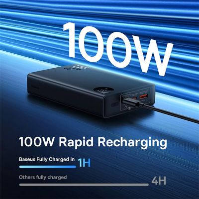 ��� Baseus Adaman Metal Digital Display 24000mAh 140W Black (P10021508113-00) (P10021507112-02) - �������� 8