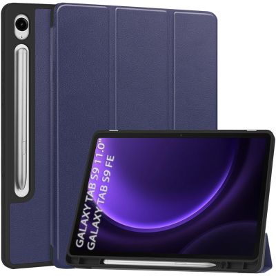 ����� ��� �������� BeCover Flexible TPU Mate Samsung Tab S9 (SM-X710/SM-X716)/S9 FE (SM-X510/SM-X516B) 11.0" Deep Blue (712528) - �������� 1