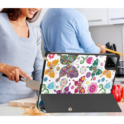 ����� �� �������� BeCover Smart Case Xiaomi Pad 7 / 7 Pro 11.2" Butterfly (712800) - �������� 9