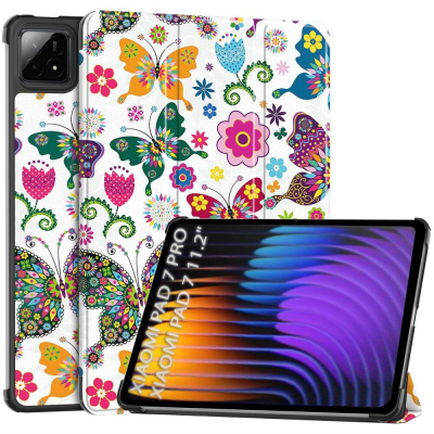����� �� �������� BeCover Smart Case Xiaomi Pad 7 / 7 Pro 11.2" Butterfly (712800) - �������� 1
