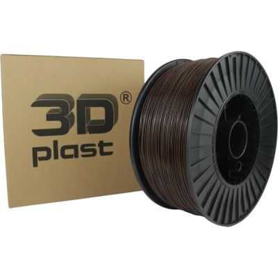 ������� ��� 3D-�������� 3Dplast PLA 1.75��, 3��, brown (3DPLA1753BRWN) - �������� 1