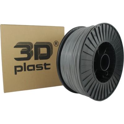������� ��� 3D-�������� 3Dplast PLA 1.75��, 3��, gray (3DPLA1753GRE) - �������� 1
