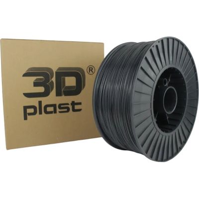 ������� ��� 3D-�������� 3Dplast PLA 1.75��, 3��, gray - graphit (3DPLA1753GRGF) - �������� 1