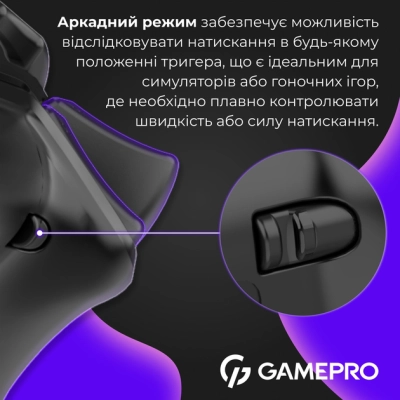 ������� GamePro GPX13B 2.4G/BT 5.1/USB/PC/iOS/Android RGB Black (GPX13B) - �������� 5