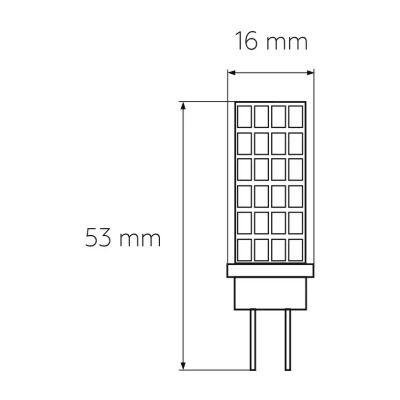 �������� Eurolamp ������������ ���������� ����� EUROLAMP LED ������� G4 5W 500Lm 400 (LED-G4-0540(220)) - �������� 3