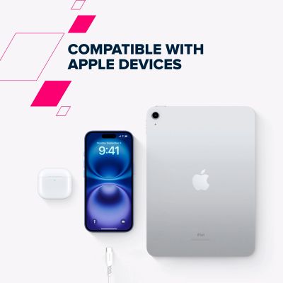   USB-C to Lightning 1.2m CLN30SC C-L 30W White Canyon (CNS-CLN30SC12W) -  6