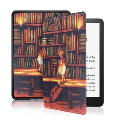 ����� �� ���������� ����� BeCover Smart Case Amazon Kindle Paperwhite 12th Gen. 2024 7"/Colorsoft (2024) Library Girl (712856) - �������� 4