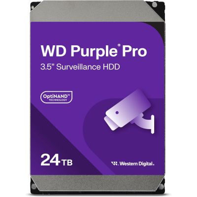   3.5" 24TB WD (WD240PURP) -  1