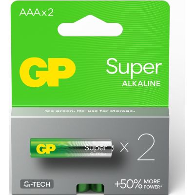 ��������� Gp AAA LR3 Super Alcaline * 2 (24A21-SB2 / 4891199218040) - �������� 2