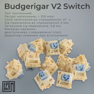 ��������� Epomaker EK68 65 Budgerigar V2 Switch Hot-Swap RGB Wireless/Bluetooth/USB UA Black (EK68-B-BV2) - �������� 6