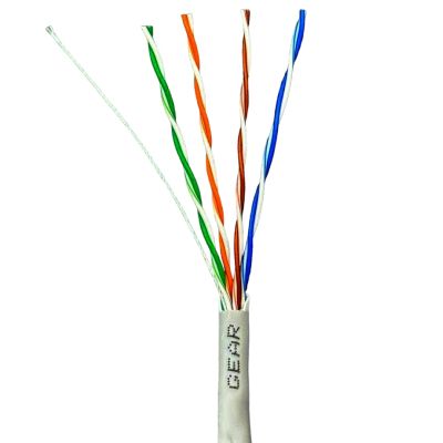 ������ ������� GEAR UTP 100�, cat.5e, CCA(25), 4*2*0,51, PVC, indoor, grey (GEC-UTPCCA25051100) - �������� 1