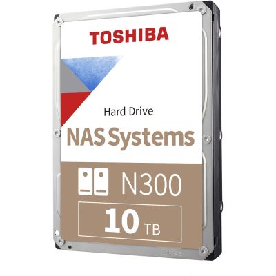   3.5" 10TB N300 Toshiba (MN10ADA10TS) -  1