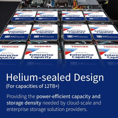   3.5" 10TB Toshiba (MG10ADA10TE) -  4