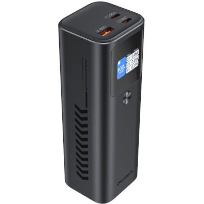 ������� ������������ Choetech 27000mAh, PD/140W in/out, 2*USB-C/PD5.0, QC3.0/22W, TFT Display (B670-CCGY) - �������� 2