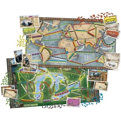 ���������� ���� Lord of Boards ����� �� �����: ������ � ������ (Ticket to Ride: Rails & Sails) ���������� (LOB2333UA) - �������� 2
