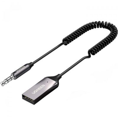 FM ��������� Ugreen Bluetooth 5.0 Aux with mic CM309 UGREEN Black (70601) - �������� 2