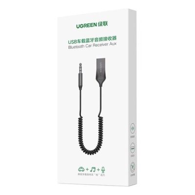 FM ��������� Ugreen Bluetooth 5.0 Aux with mic CM309 UGREEN Black (70601) - �������� 3