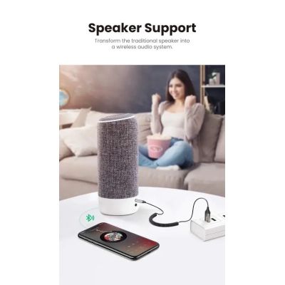 FM ��������� Ugreen Bluetooth 5.0 Aux with mic CM309 UGREEN Black (70601) - �������� 9