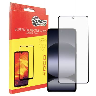���� ������� Dengos Full Glue Xiaomi Redmi Note 14 (black) (TGFG-381) - �������� 1