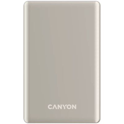 ������� ������������ Canyon 5000mAh OnPower 505 slim Magsafe PD/20W Beige (CNS-CPB505BE) - �������� 1