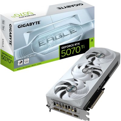  GIGABYTE GeForce RTX5070 Ti 16GB EAGLE OC ICE SFF (GV-N507TEAGLEOC ICE-16GD) -  10