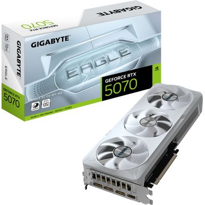 ���������� GIGABYTE GeForce RTX5070 12Gb EAGLE OC ICE SFF (GV-N5070EAGLEOC ICE-12GD) - �������� 10