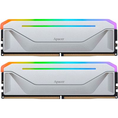     DDR5 32GB (2x16GB) 6000 MHz NOX RGB Silver Apacer (AH5U32G60C622NWAA-2) -  1