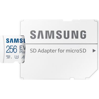  MicroSDXC  256GB UHS-I U3 V30 A2 Samsung Evo Plus + SD- (MB-MC256SA/EU) -  5