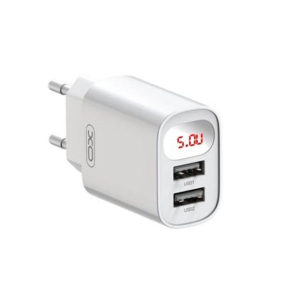   XO L95 (2USB/2.4A) + USB - MicroUSB White (XO-L95-M) -  5