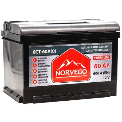 ���������� ������������ NORVEGO ����� Premium 60A +���� (0) (600 ����) - �������� 2