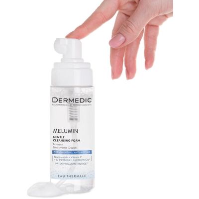 ϳ��� ��� �������� Dermedic Melumin Gentle Cleansing Foam ��� ������� ���� 170 �� (5901643177492) - �������� 2
