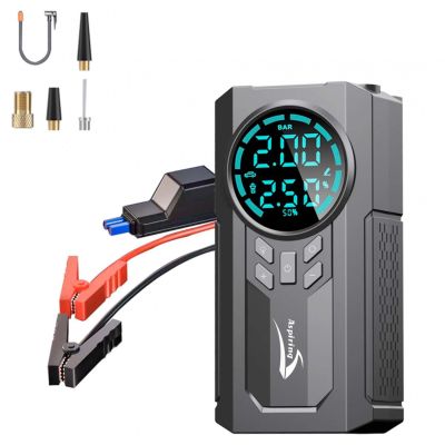    Aspiring Jump 2 8000mAh Power bank 3-in-1 with inflator, compressor (JM8000PI) -  1