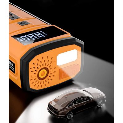    Aspiring Jump 3 8000mAh Power bank 3-in-1 with inflator, compressor, car charging (JM8000PIWC) -  10