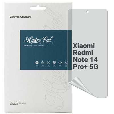 ������ �������� Armorstandart Matte Xiaomi Redmi Note 14 Pro+ 5G (ARM79659) - �������� 1