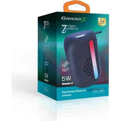   Grand-X Bluetooth Dark blue (BTS-5DB) -  4