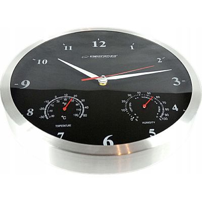   Esperanza Wall Clock Washington 30  Black (EHC008K) -  3