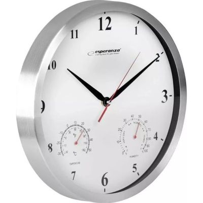   Esperanza Wall Clock Washington 30  White (EHC008W) -  2