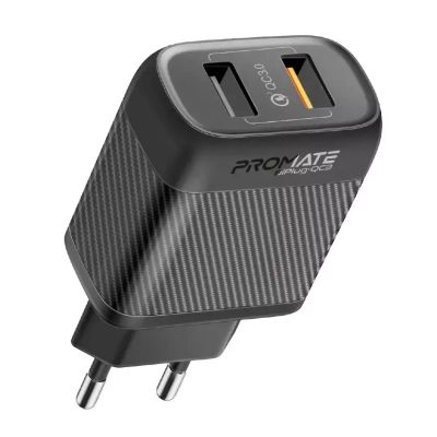   Promate biplug-qc3.eu-bk -  1