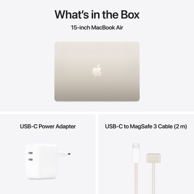 ������� Apple MacBook Air 13 M4 A3241 Starlight (MW1K3UA/A) - �������� 9