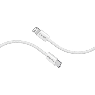 ���� ������ USB-C to Lightning 1.2m Promate (ecoline-ci120.white) - �������� 1