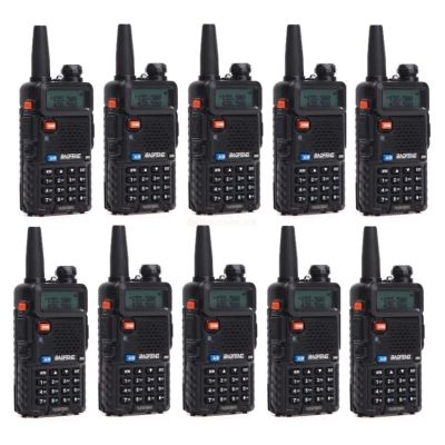   Baofeng UV-5R Black Ten Pack  10  (2200000758972) -  1