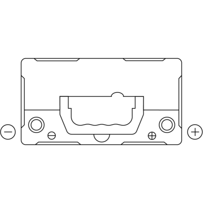 ����������� ������������� EXIDE START-STOP AGM 45Ah ASIA �� (-/+) (380EN) (EK454) - �������� 2