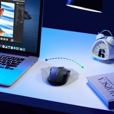  Ugreen MU006 Ergonomic Wireless Gray/Black (15063) -  12