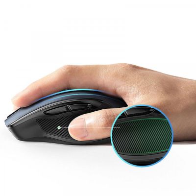  Ugreen MU006 Ergonomic Wireless Gray/Black (15063) -  8