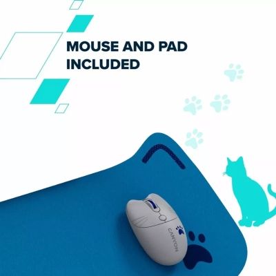 �������� Canyon HSET-W6 Kitty Edition Wireless UA Blue (CNS-HSETW6BL) - �������� 7