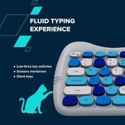 �������� Canyon HSET-W6 Kitty Edition Wireless UA Blue (CNS-HSETW6BL) - �������� 9