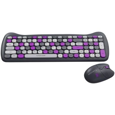 �������� Canyon HSET-W6 Kitty Edition Wireless UA Violet (CNS-HSETW6VT) - �������� 3