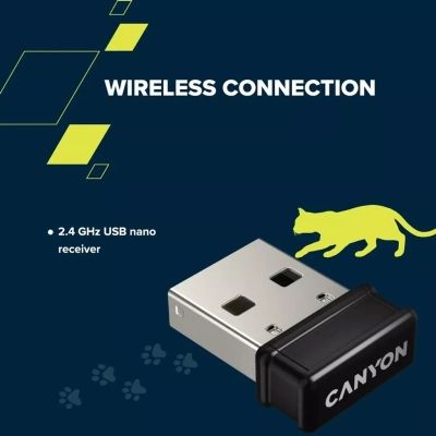 �������� Canyon HSET-W6 Kitty Edition Wireless UA Violet (CNS-HSETW6VT) - �������� 7