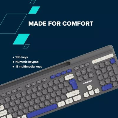 ���������� Canyon HKB-W03 Wireless Beige (CNS-HKBW03BG) - �������� 7